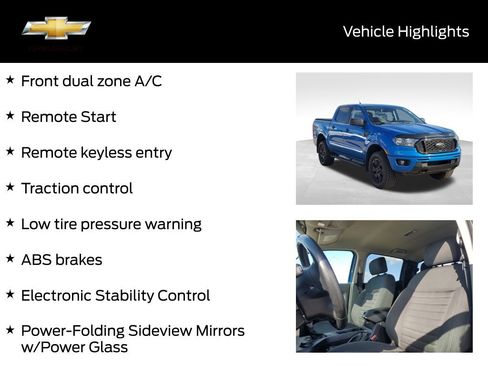 Used 2021 Ford Ranger XLT w/ Equipment Group 302A High image 21