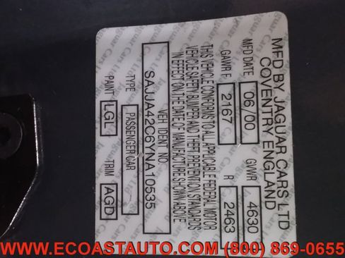 Used 2000 Jaguar XK8 Convertible image 17