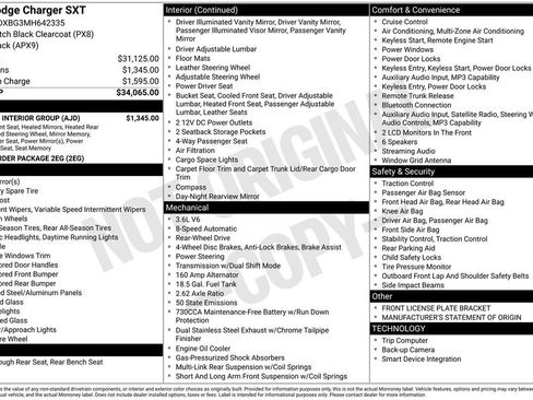 Used 2021 Dodge Charger SXT w/ Leather Interior Group image 15