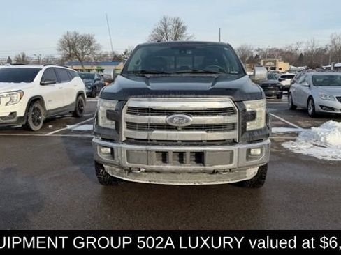 Used 2015 Ford F150 Lariat w/ Equipment Group 502A Luxury image 2