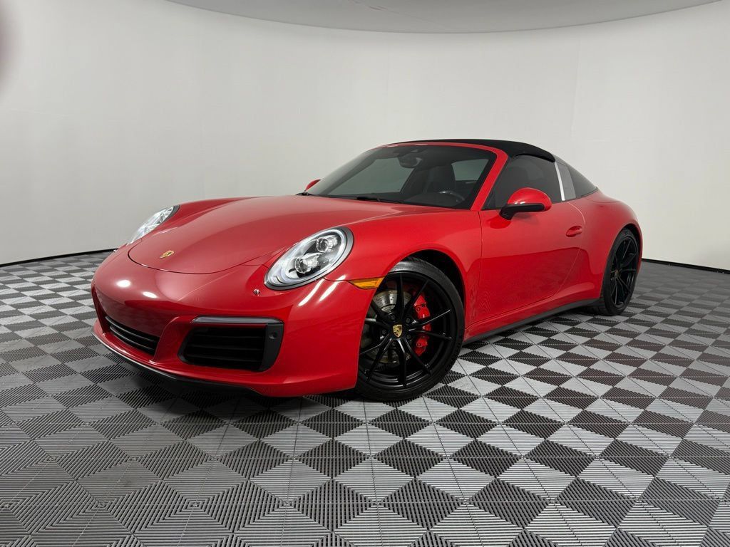 Used 2017 Porsche 911 Targa 4S AWD/4WD image 1