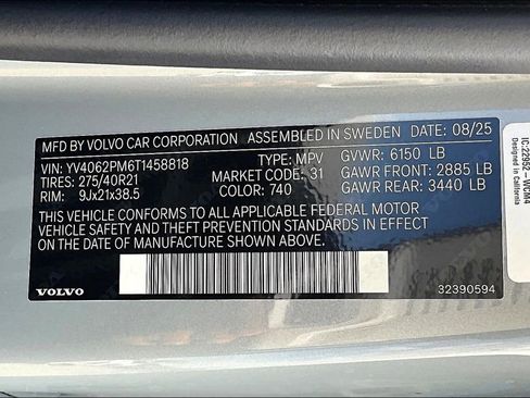 New 2026 Volvo XC90 B6 Ultra w/ Protection Package Premier image 22