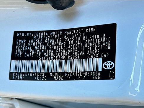 Used 2021 Toyota Corolla SE image 31