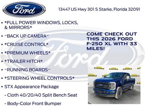 New 2026 Ford F250 XL w/ STX Appearance Package image 10