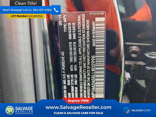 Used 2020 Porsche Macan AWD/4WD image 17
