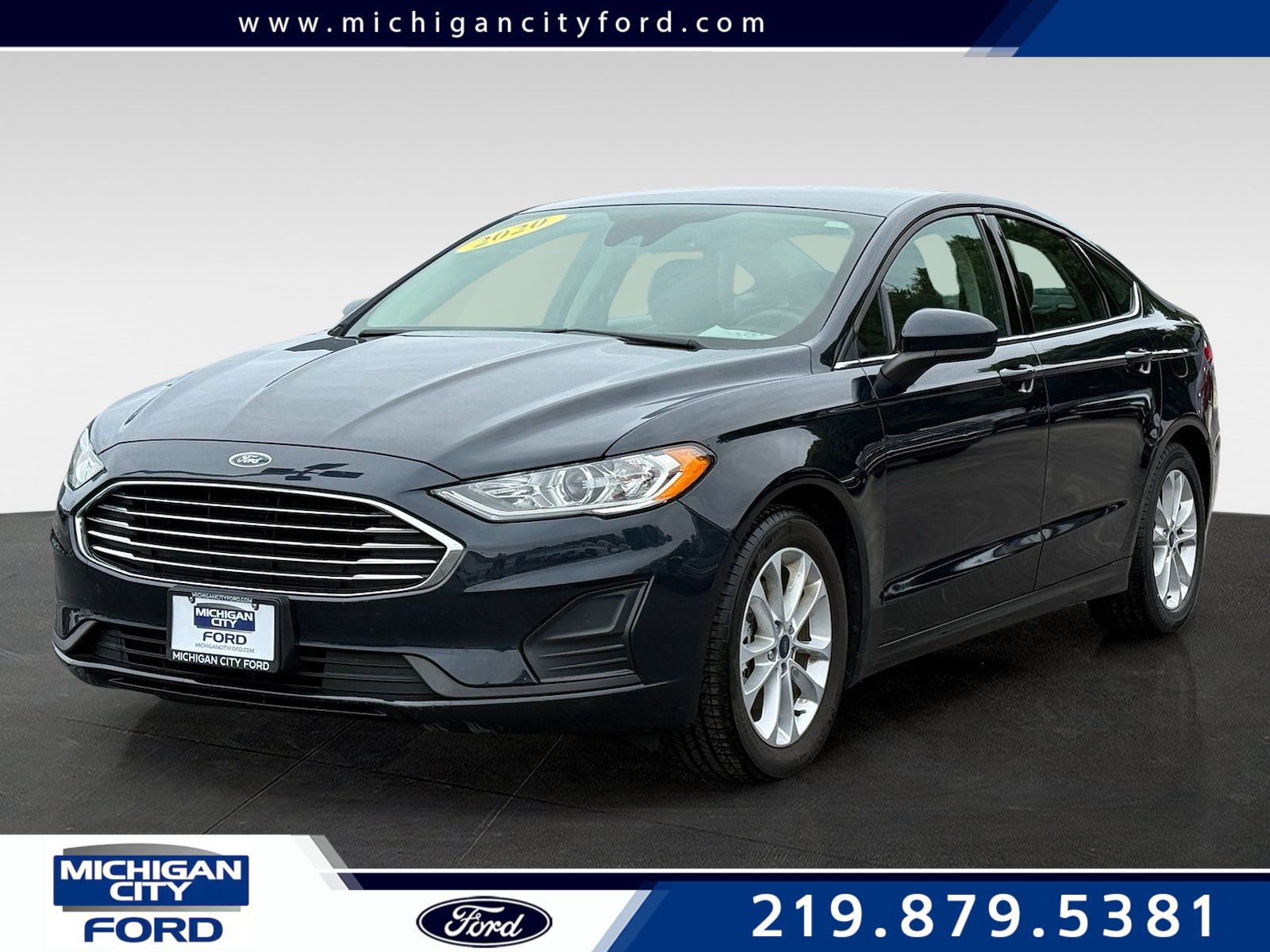 Used 2020 Ford Fusion SE FWD image 1