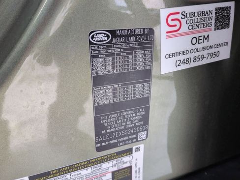 Certified 2025 Land Rover Defender 110 S image 39