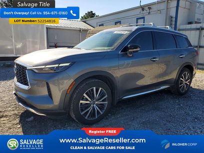 Used 2022 INFINITI QX60 Sensory w/ Vision Package