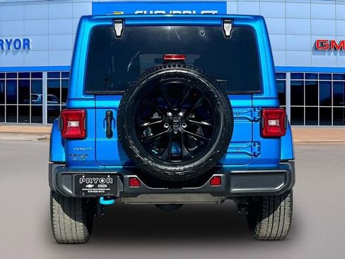 Used 2022 Jeep Wrangler Unlimited Sahara 4xe w/ Cold Weather Group image 4