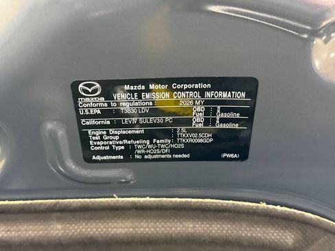 New 2026 MAZDA MAZDA3 Carbon AWD/4WD image 13