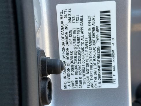 Used 2015 Honda CR-V EX-L image 29