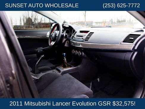 Used 2011 Mitsubishi Lancer Evolution GSR AWD/4WD image 71