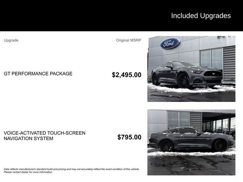 Used 2016 Ford Mustang GT Premium w/ GT Performance Package image 3