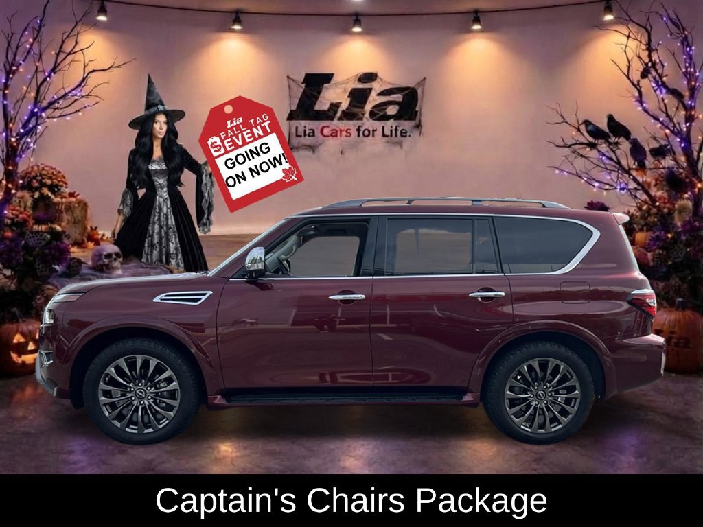 Certified 2023 Nissan Armada Platinum w/ Captain's Chairs Package AWD/4WD image 12