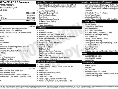 Used 2023 MAZDA CX-5 AWD 2.5 S w/ Premium Package image 29