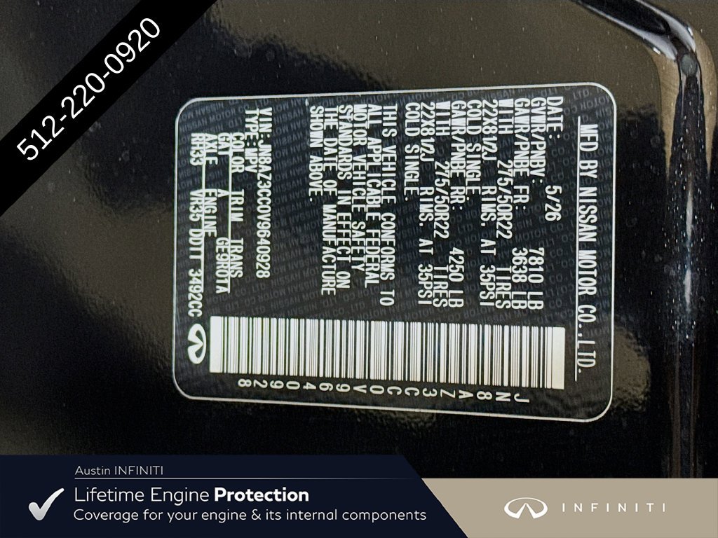 New 2027 INFINITI QX80 Autograph AWD/4WD image 46
