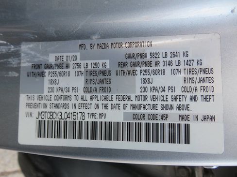 Used 2020 MAZDA CX-9 Touring w/ Touring Premium Package image 39