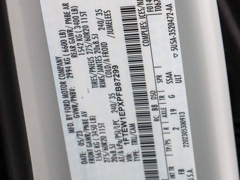 Used 2023 Ford F150 XLT w/ Equipment Group 302A High image 34