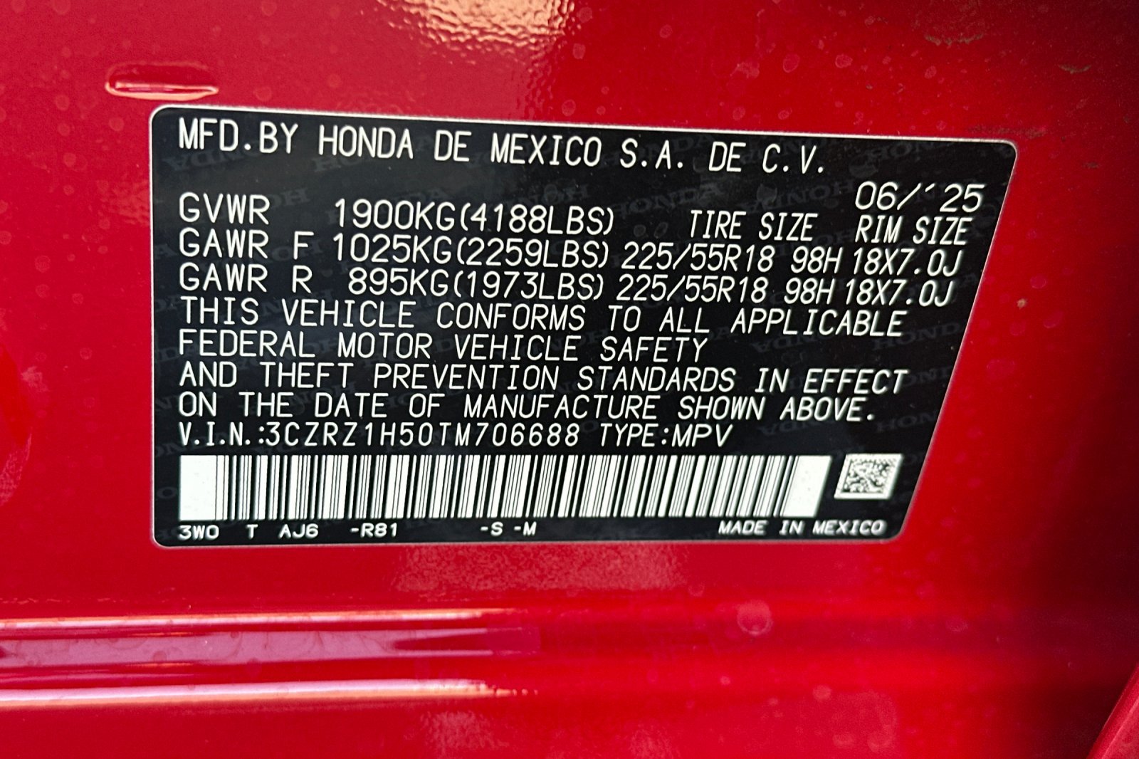 Used 2026 Honda HR-V Sport image 28