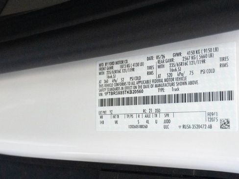 New 2026 Ford Transit 250 148 High Roof Extended RWD image 29