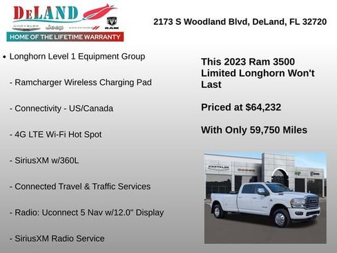 Used 2023 RAM 3500 Limited image 18