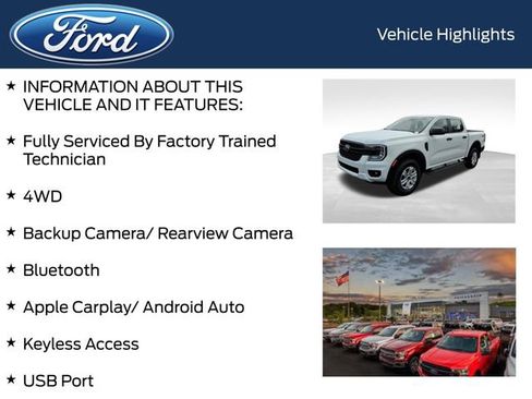 Certified 2024 Ford Ranger XL w/ Trailer Tow Package image 5