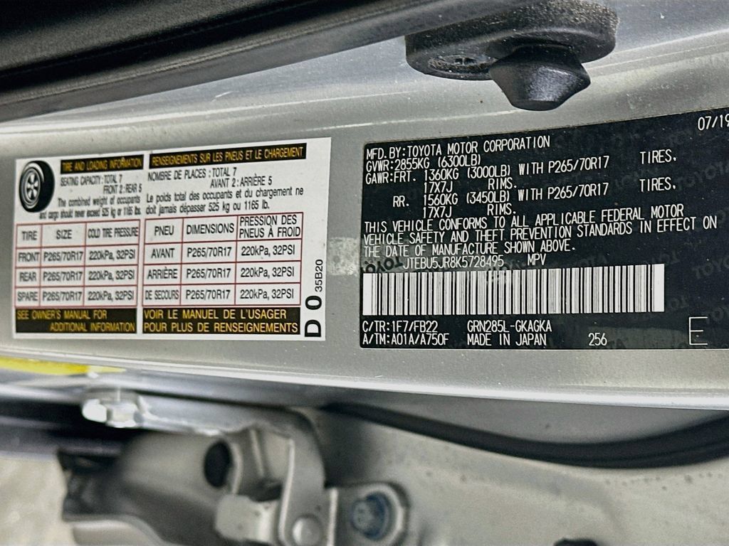 Used 2019 Toyota 4Runner SR5 AWD/4WD image 33