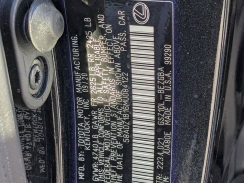 Used 2021 Lexus ES 350 350 image 26