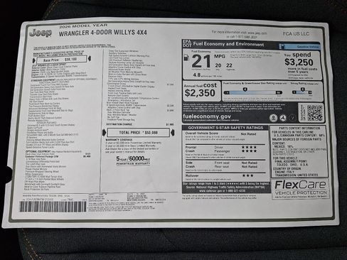 New 2026 Jeep Wrangler Willys image 17
