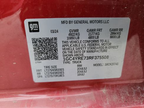 Used 2024 Chevrolet Silverado 2500 High Country w/ Technology Package image 21