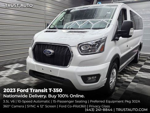 Used 2023 Ford Transit 350 XLT RWD image 1