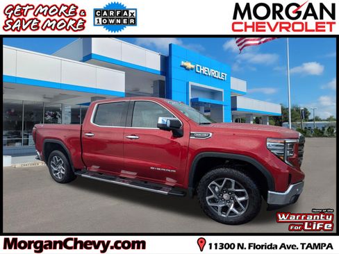 Used 2025 GMC Sierra 1500 SLT w/ SLT Premium Plus Package AWD/4WD image 1