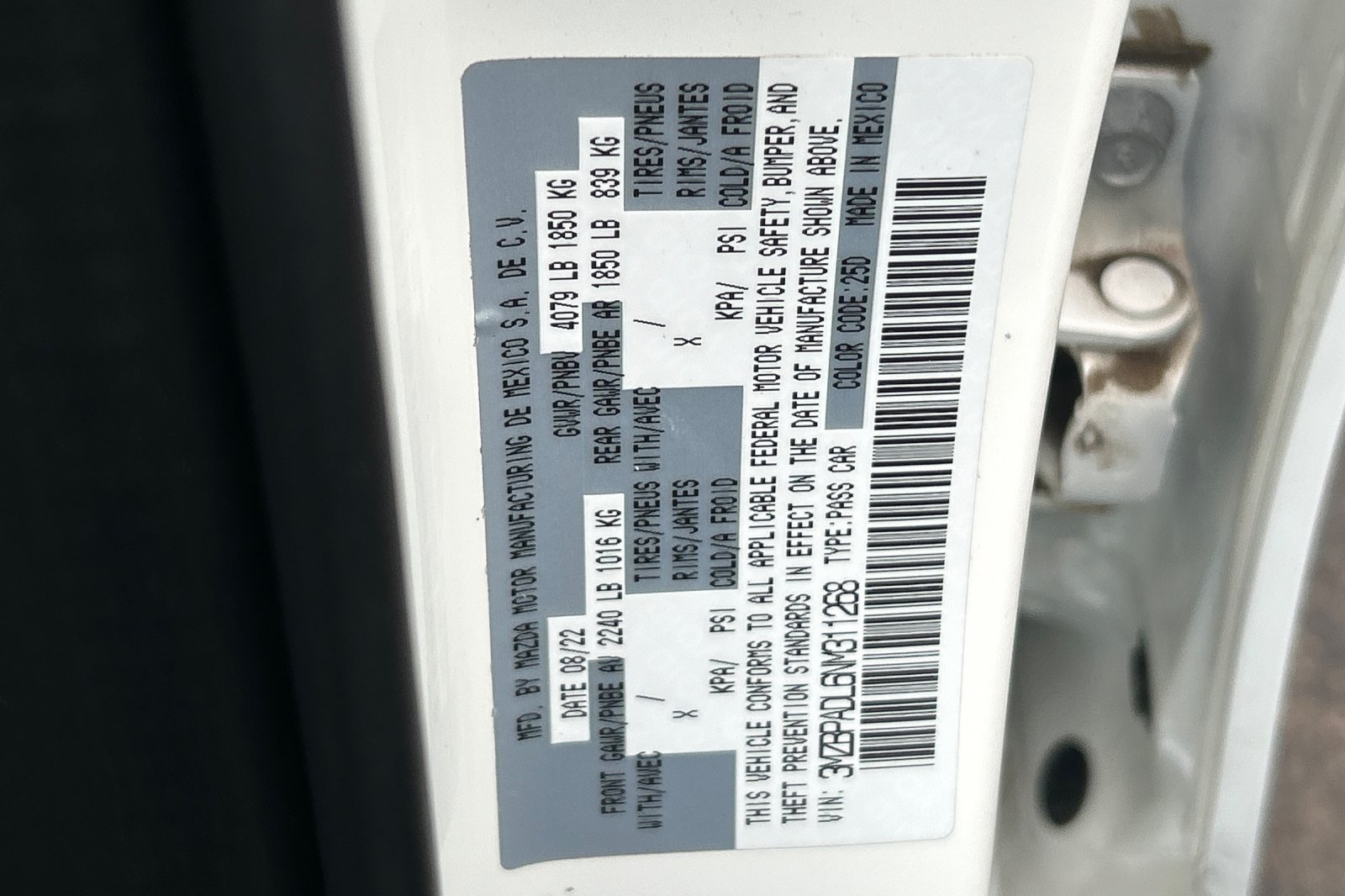 Used 2022 MAZDA MAZDA3 s FWD image 30