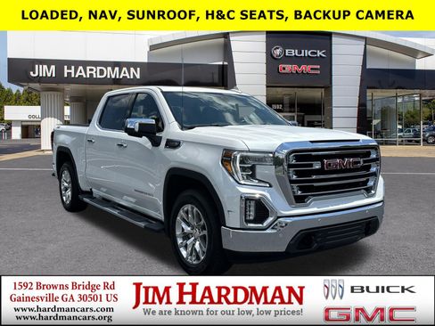 Certified 2021 GMC Sierra 1500 SLT w/ SLT Premium Plus Package AWD/4WD image 1