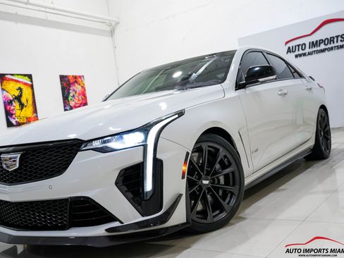 Used 2022 Cadillac CT4 V Blackwing w/ Carbon Fiber 1 Package image 47