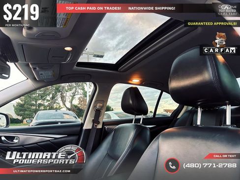 Used 2017 INFINITI Q50 3.0t Premium w/ 3.0T Premium Plus Package image 11