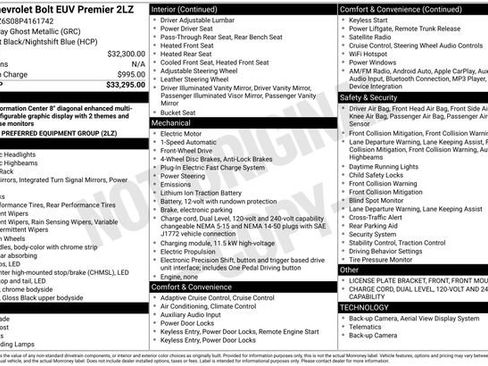 Used 2023 Chevrolet Bolt EUV Premier image 32