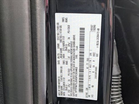 New 2025 Ford F150 Platinum w/ Equipment Group 702A High image 19