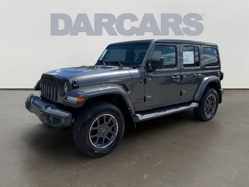 Used 2021 Jeep Wrangler Unlimited Sahara AWD/4WD image 3