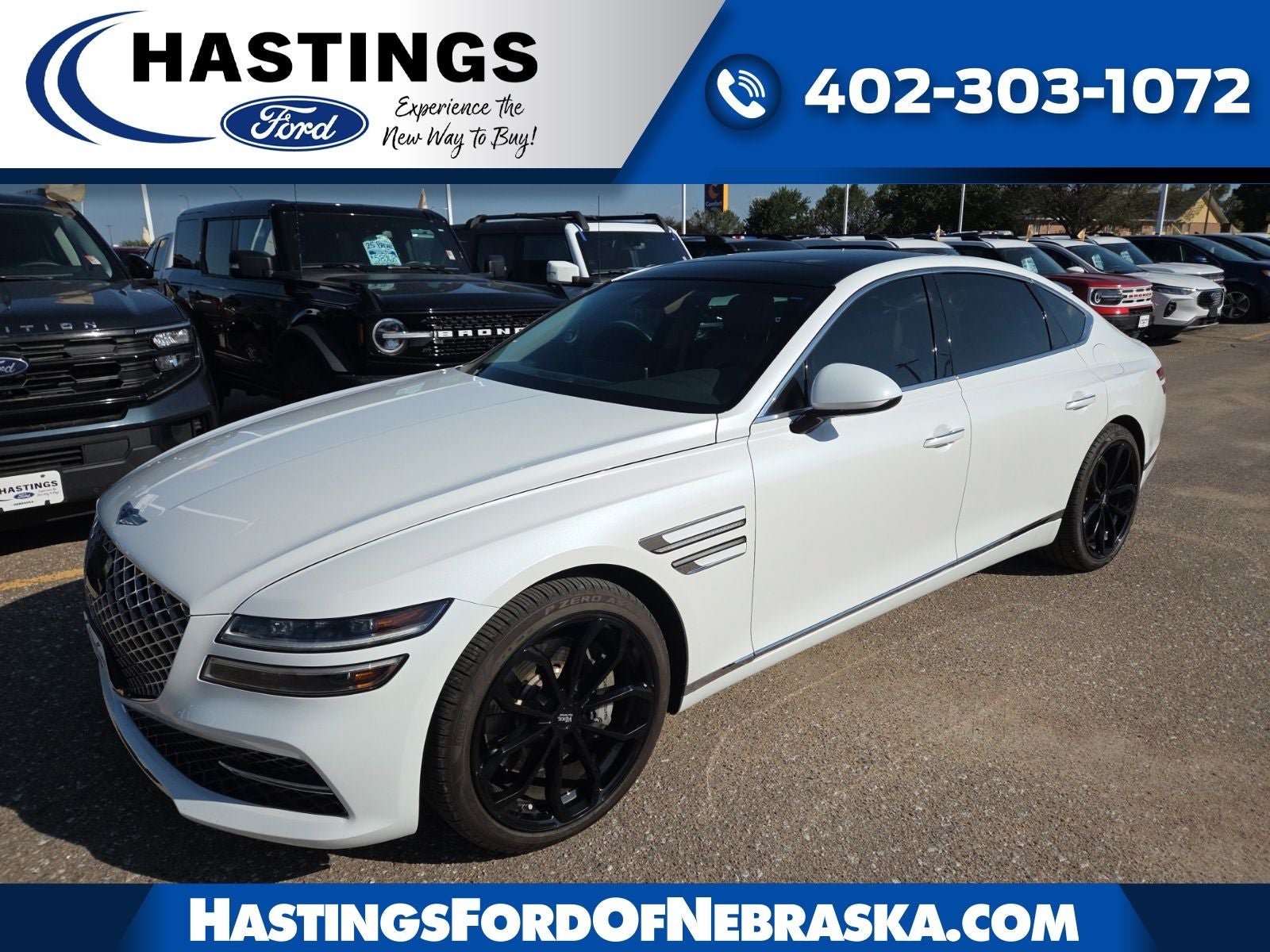 Used 2021 Genesis G80 3.5T AWD/4WD image 1