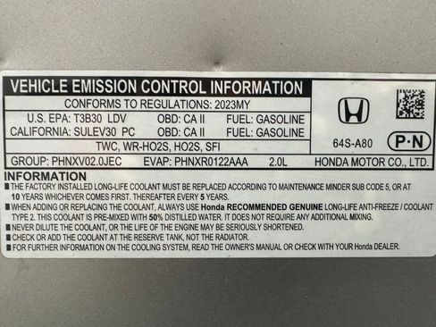 Used 2023 Honda Civic Sport image 61