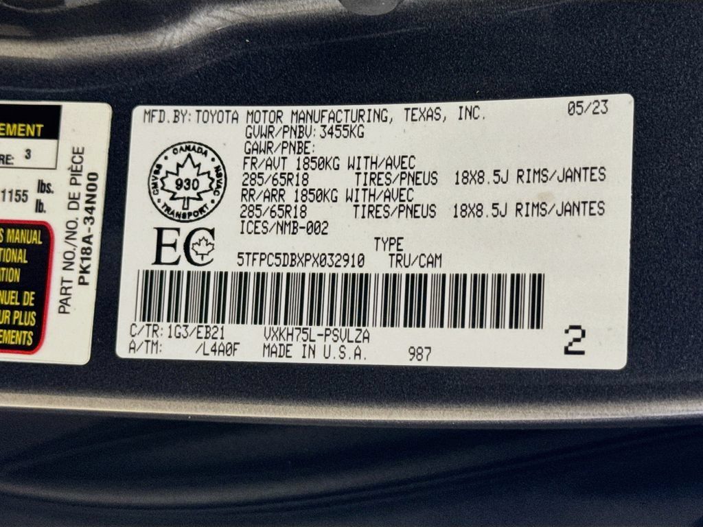 Used 2023 Toyota Tundra TRD Pro AWD/4WD image 28