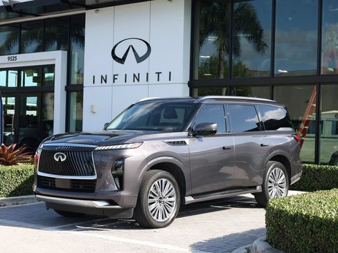Certified 2025 INFINITI QX80 Luxe RWD image 1