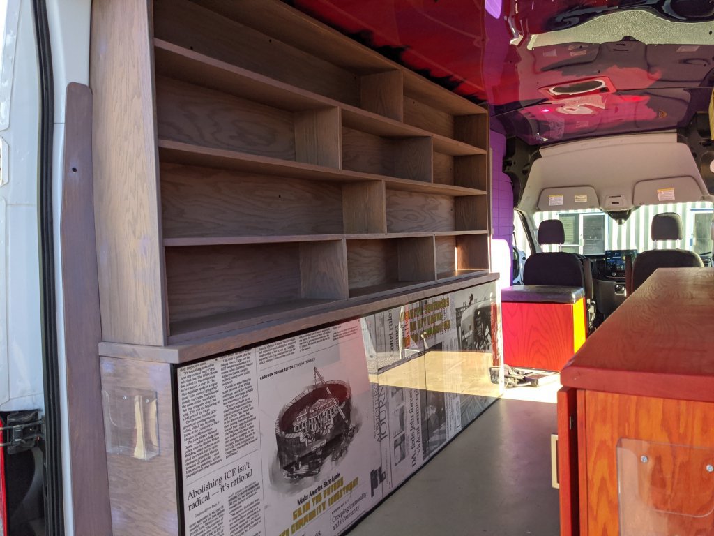 Used 2023 Ford E-Transit 148 High Roof Extended w/ Interior Upgrade Package RWD image 23