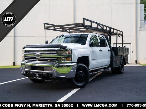 Used 2015 Chevrolet Silverado 3500 W/T w/ WT Convenience Package AWD/4WD image 1