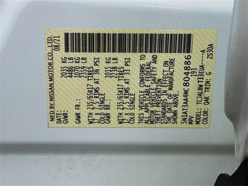 Certified 2021 Nissan Rogue S image 32