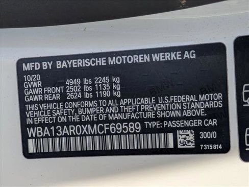 Used 2021 BMW 440i xDrive Coupe w/ Premium Package AWD/4WD image 25