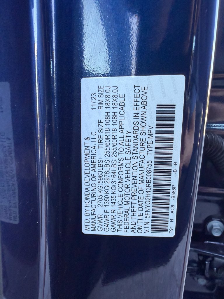 Certified 2024 Honda Pilot EX-L image 31