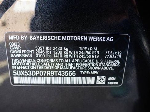 Used 2024 BMW X3 xDrive30i w/ Convenience Package AWD/4WD image 29