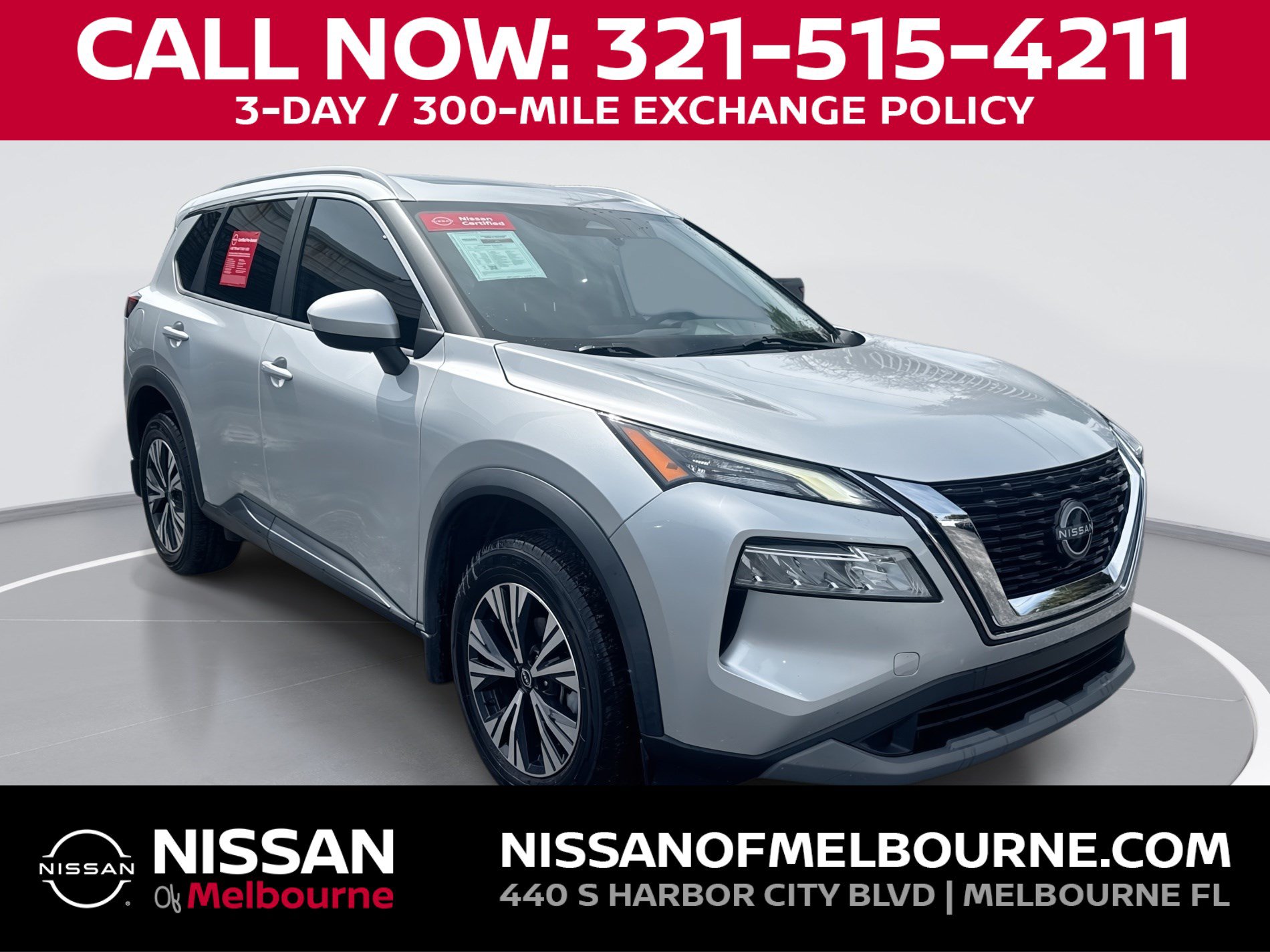 Certified 2023 Nissan Rogue SV w/ SV Premium B Package FWD image 1